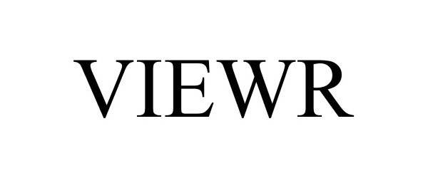Trademark Logo VIEWR
