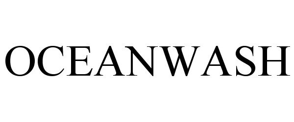 Trademark Logo OCEANWASH