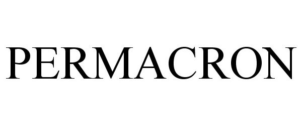 Trademark Logo PERMACRON