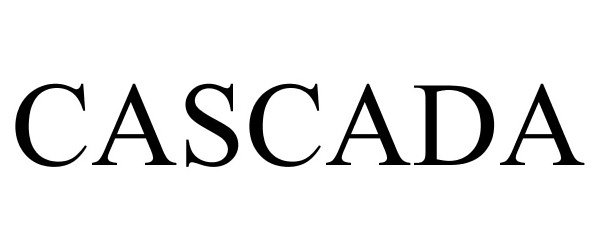 Trademark Logo CASCADA