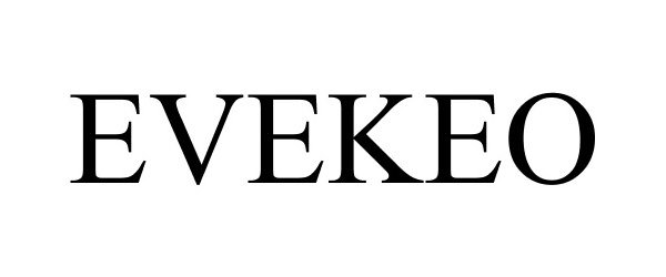 Trademark Logo EVEKEO