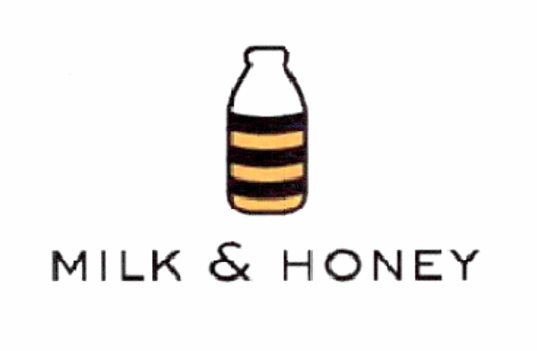 Trademark Logo MILK &amp; HONEY