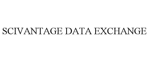  SCIVANTAGE DATA EXCHANGE