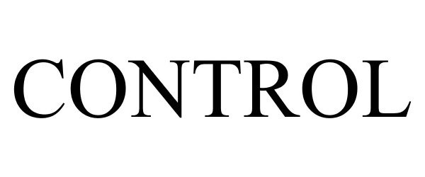 Trademark Logo CONTROL