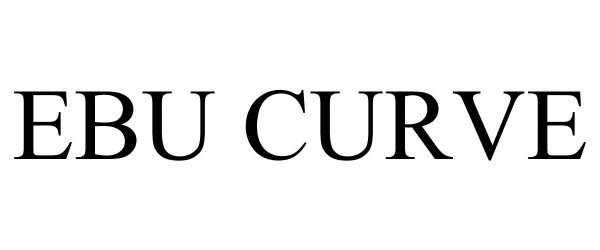 Trademark Logo EBU CURVE