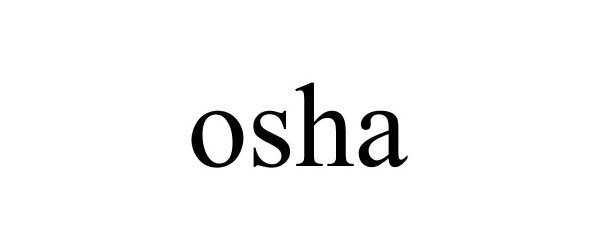 Trademark Logo OSHA