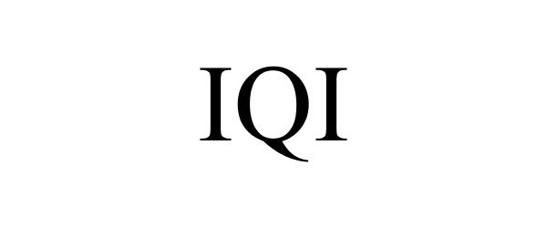 Trademark Logo IQI