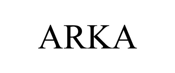 Trademark Logo ARKA
