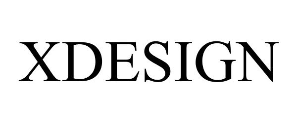 Trademark Logo XDESIGN