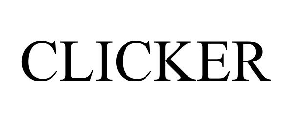 Trademark Logo CLICKER