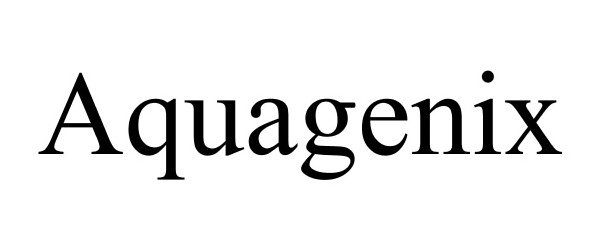 Trademark Logo AQUAGENIX