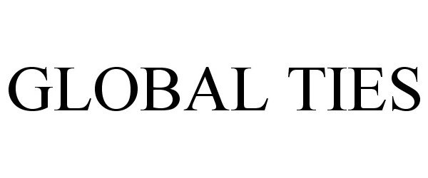 Trademark Logo GLOBAL TIES