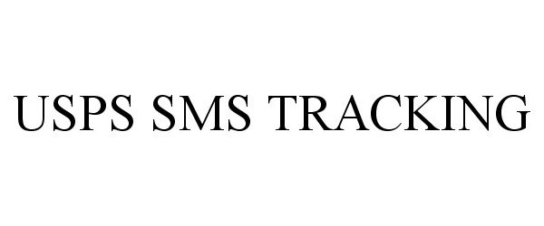 Trademark Logo USPS SMS TRACKING