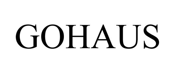 Trademark Logo GOHAUS