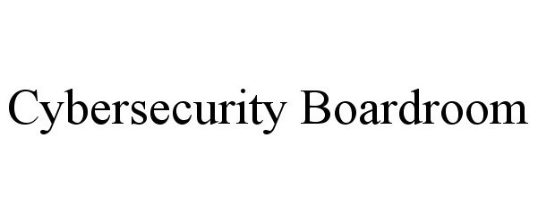  CYBERSECURITY BOARDROOM