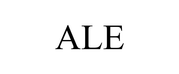 Trademark Logo ALE