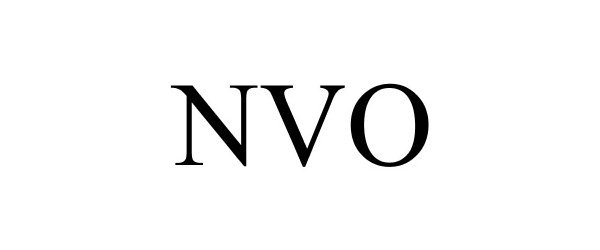 Trademark Logo NVO