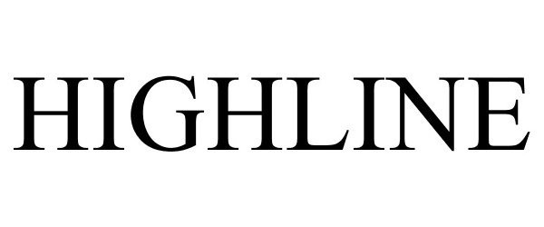 Trademark Logo HIGHLINE