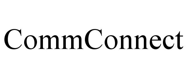 Trademark Logo COMMCONNECT