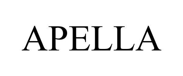 Trademark Logo APELLA