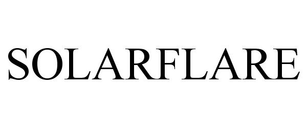 Trademark Logo SOLARFLARE