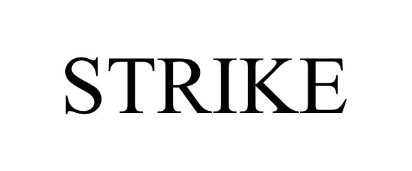 Trademark Logo STRIKE