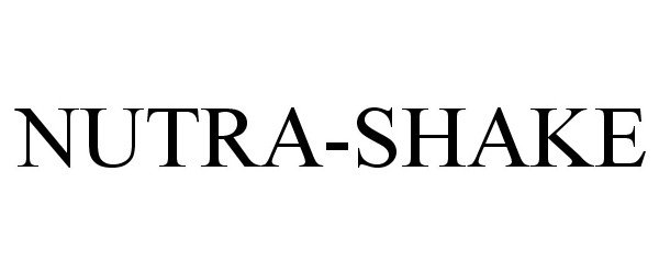 Trademark Logo NUTRA-SHAKE