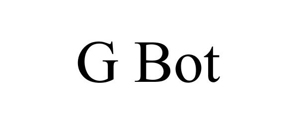 Trademark Logo G BOT