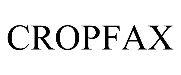 Trademark Logo CROPFAX