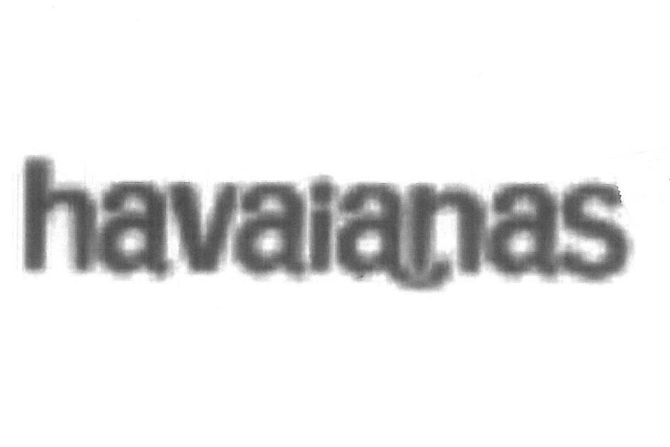 Trademark Logo HAVAIANAS