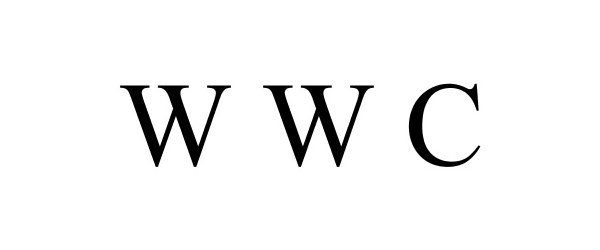 Trademark Logo W W C