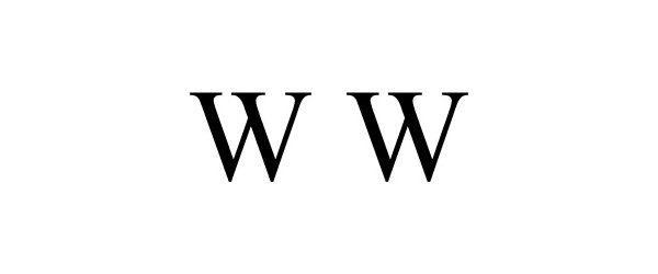 Trademark Logo W W