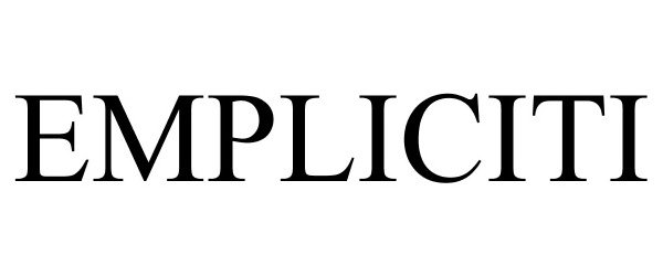 Trademark Logo EMPLICITI
