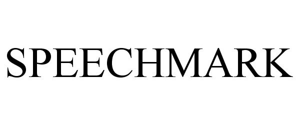 Trademark Logo SPEECHMARK