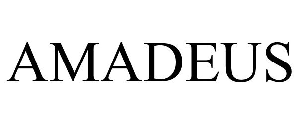 Trademark Logo AMADEUS