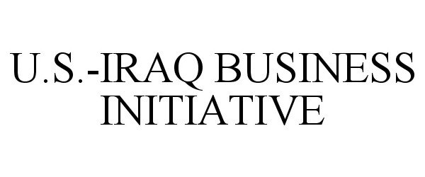  U.S.-IRAQ BUSINESS INITIATIVE