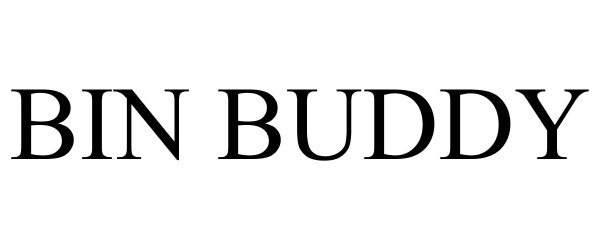 Trademark Logo BIN BUDDY