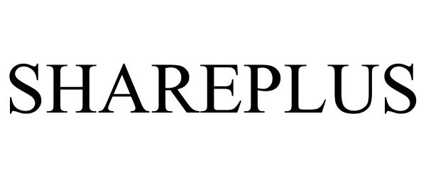 Trademark Logo SHAREPLUS
