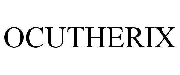 Trademark Logo OCUTHERIX