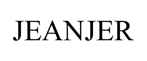 Trademark Logo JEANJER