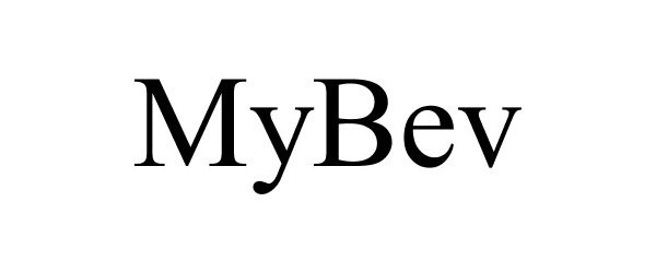 Trademark Logo MYBEV