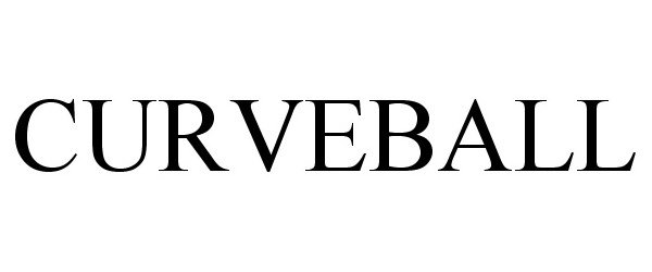 Trademark Logo CURVEBALL