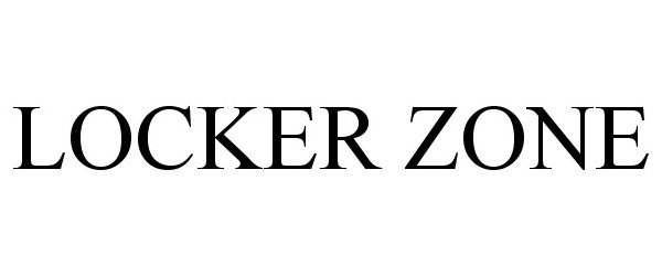 Trademark Logo LOCKER ZONE