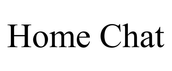 Trademark Logo HOME CHAT