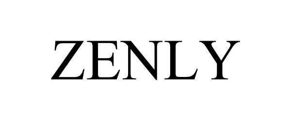 Trademark Logo ZENLY