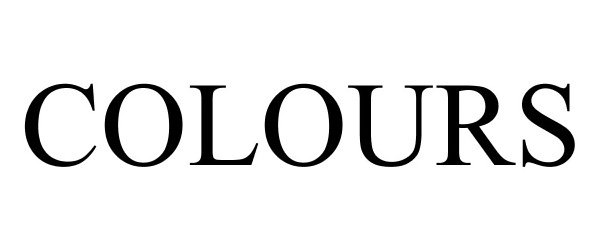 Trademark Logo COLOURS