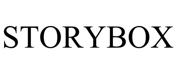 Trademark Logo STORYBOX