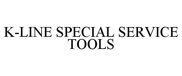  K-LINE SPECIAL SERVICE TOOLS
