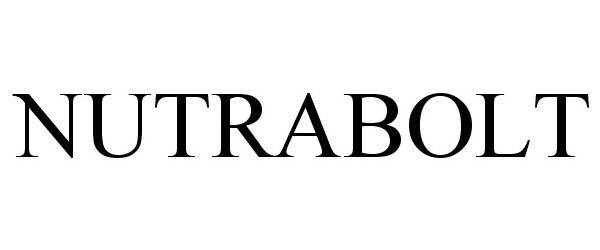 Trademark Logo NUTRABOLT