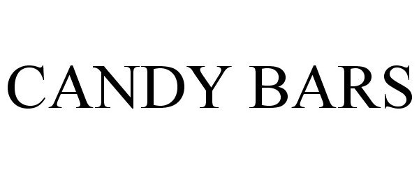 Trademark Logo CANDY BARS